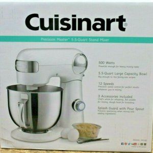 CUISINART PRECISION MASTER™ 5.5-QUART 12-SPEED STAND MIXER